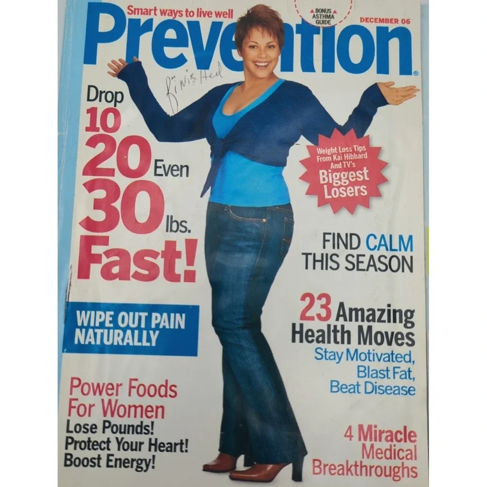 Prevention The‎ Magazine For Better Health January 2005 & December 2006
